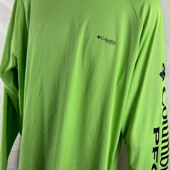 Columbia PFG men’s green long sleeve shirt size XL - Picture 6 of 6
